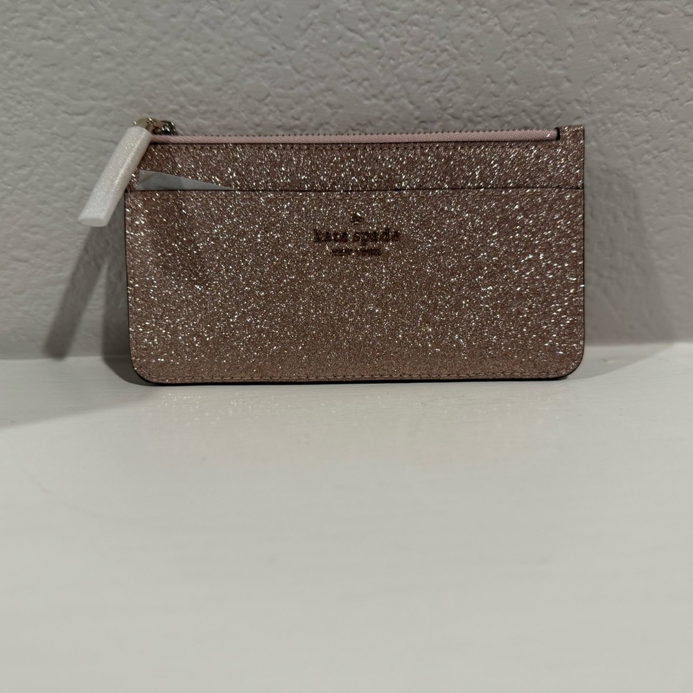 Kate Spade Gold Glitter Wallet